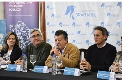 Bragado: Barenghi encabezó una nueva reunión de Comité de Cuencas