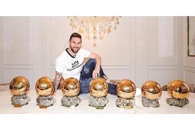 Messi fue nominado al Balón de Oro