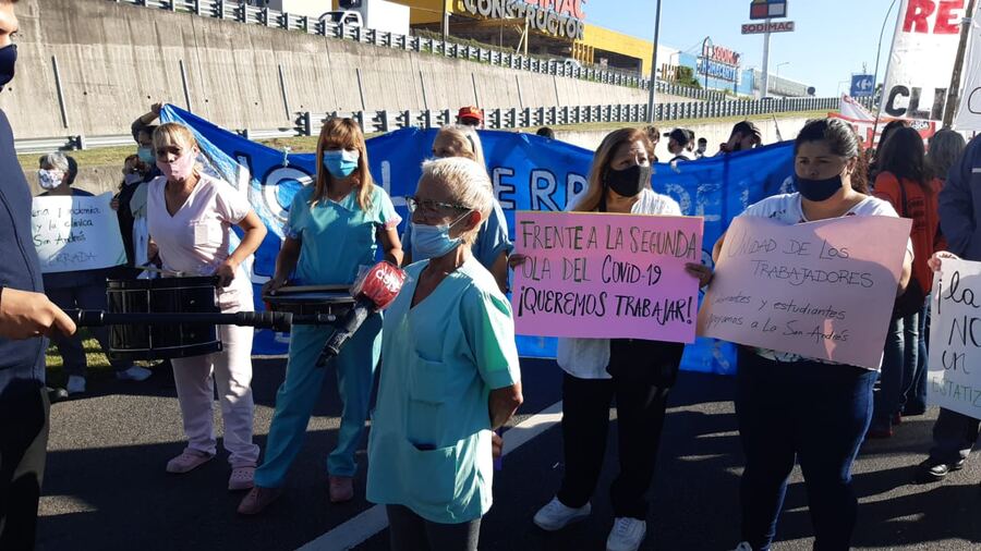 En plena segunda ola, cierra clínica de Caseros que atendía casos de Covid: "Nación y Provincia no dan respuestas"