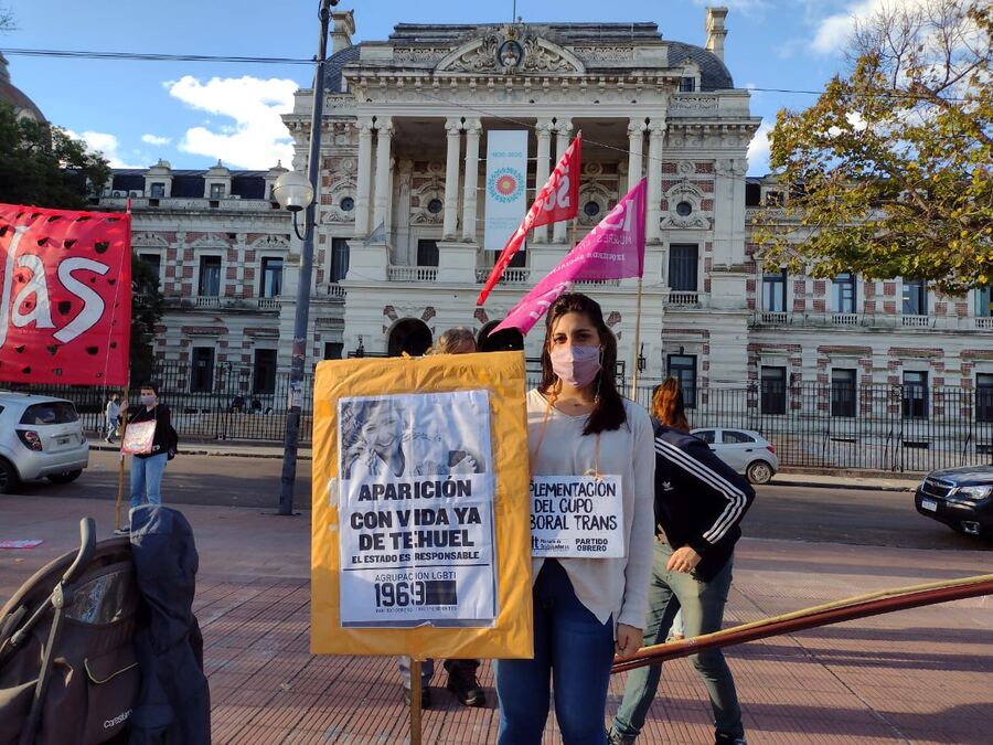 Piden la aparición con vida de Tehuel
