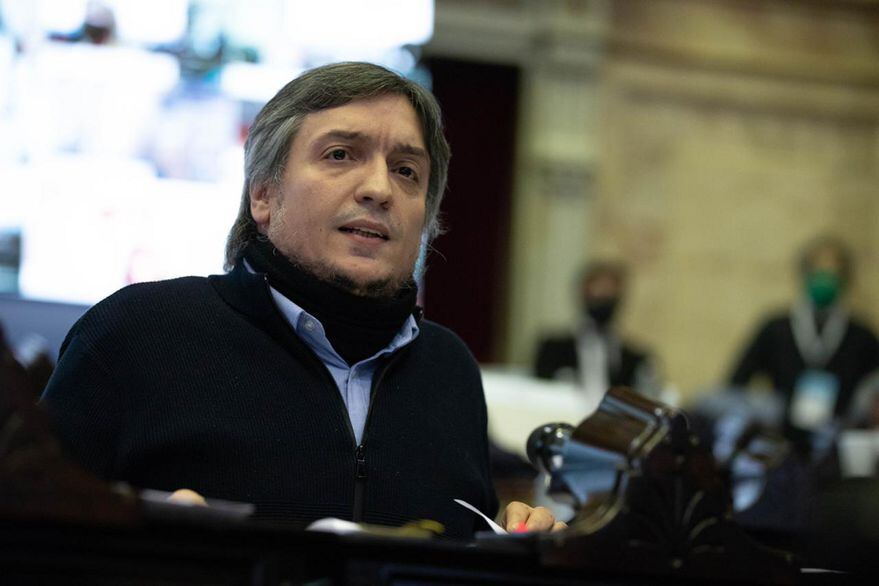 Máximo Kirchner fue internado en el Hospital Italiano de La Plata