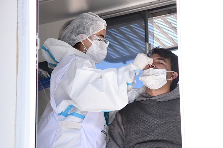 Despliegan operativo sanitario contra el coronavirus en Altos de San Lorenzo
