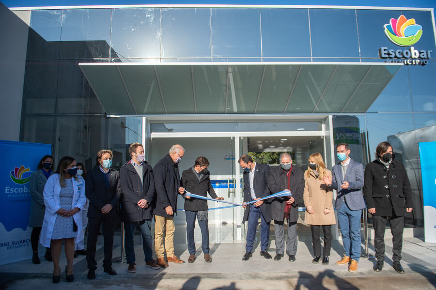 Se inauguró el módulo de internación de la Unidad de Diagnóstico Precoz de Garín