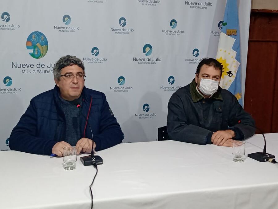 9 de Julio: Barroso recibió al ministro de Desarrollo Agrario de la Provincia