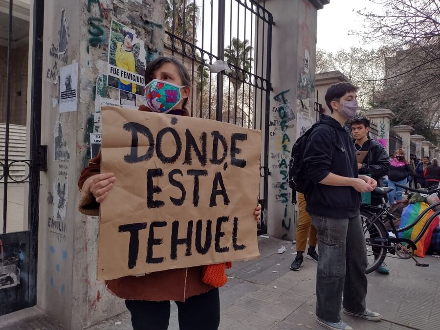 La Plata: protesta en Fiscalía por los tres meses de la desaparición de Tehuel