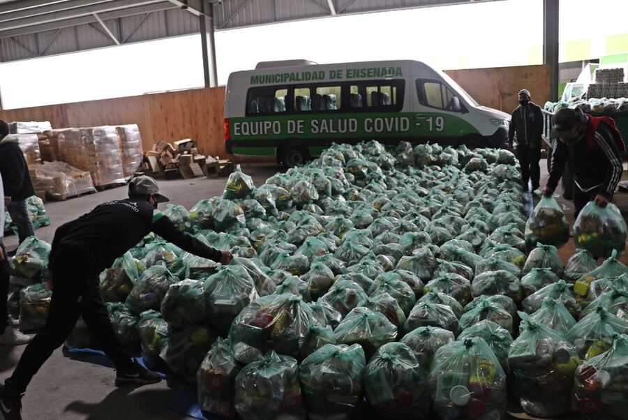 Ensenada: Entregan módulos alimentarios de junio en escuelas y jardines