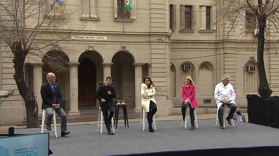 Kicillof inaiguró obras para el Hospital de Niños junto a Cristina Kirchner