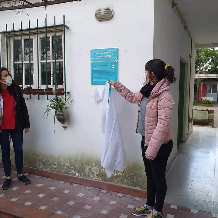Inauguraron el "Patio de la Diversidad" en un Hospital de Día en La Plata