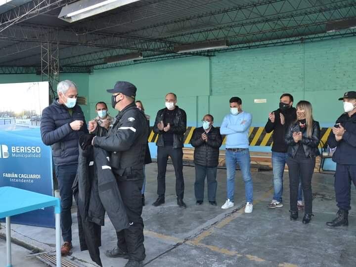 Nuevo equipamiento para la Policía Motorizada de Berisso
