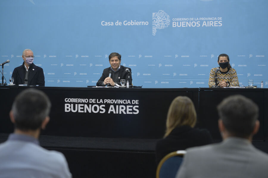 Kicillof presentó la Comisión Provincial Interministerial de Salud Mental y Consumos Problemáticos