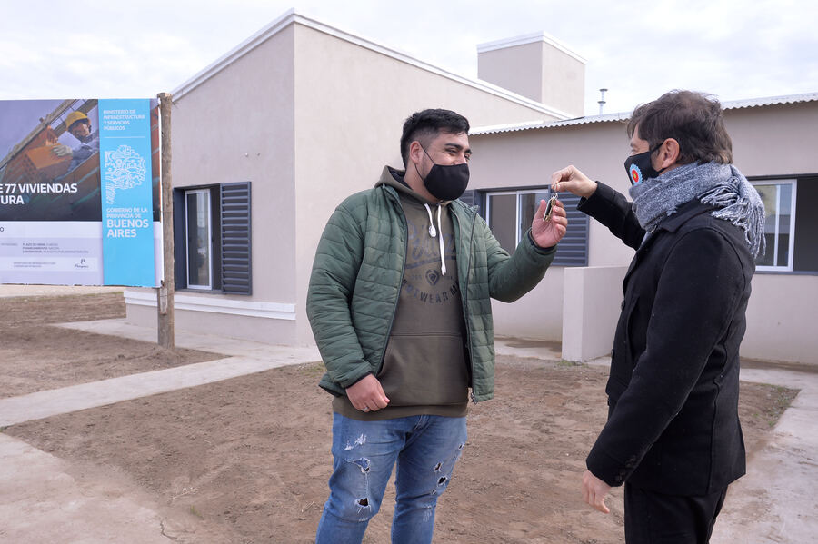 Provincia entregó nuevas viviendas en Carmen de Patagones
