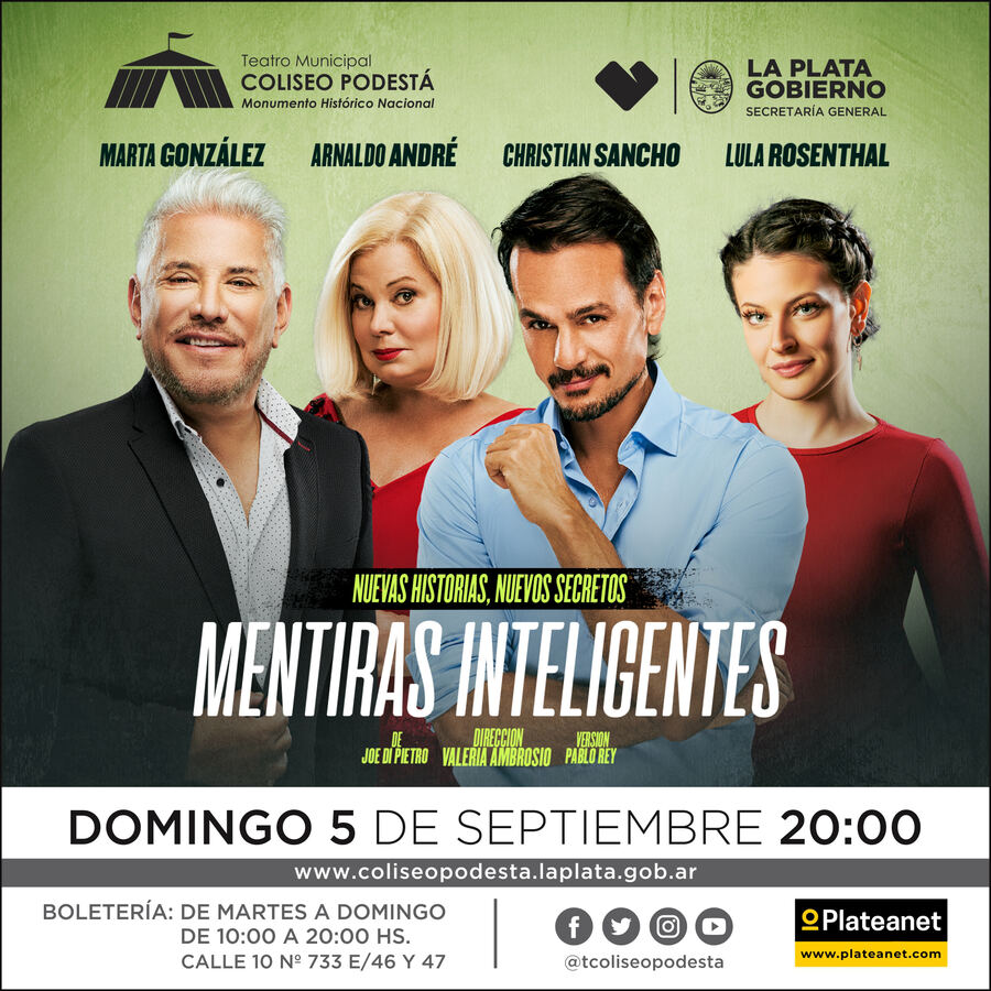 Vuelve el Teatro en La Plata: El Coliseo Podestá anunció su agenda