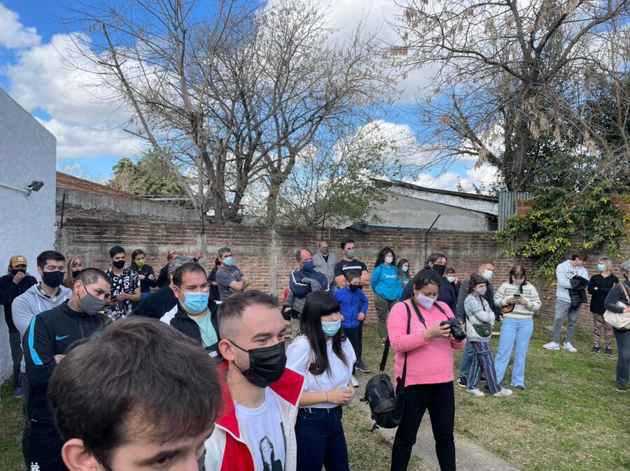 Recorrida de candidatos y candidatas del Frente de Todos en Los Hornos