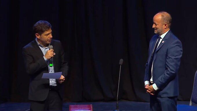 El gobernador de la provincia de Buenos Aires tomó juramento a los ministros bonaerenses