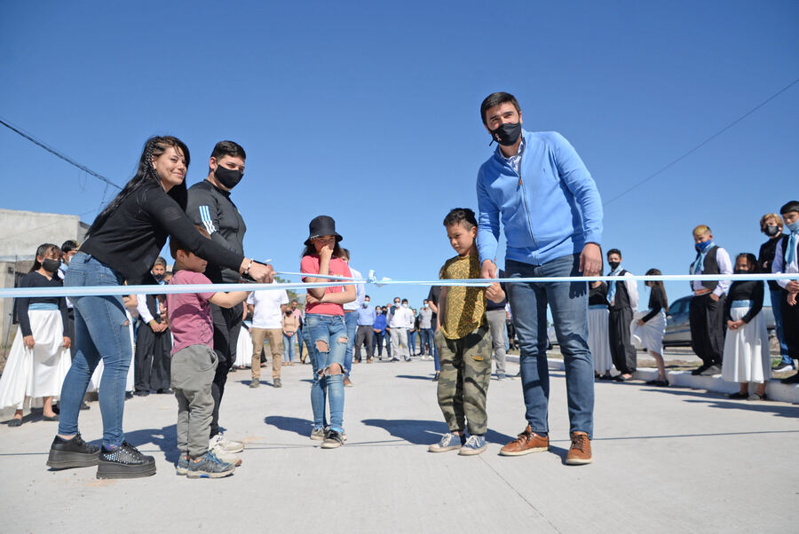 Olavarría: Galli inauguró la obra de pavimentación de la avenida Pueyrredón