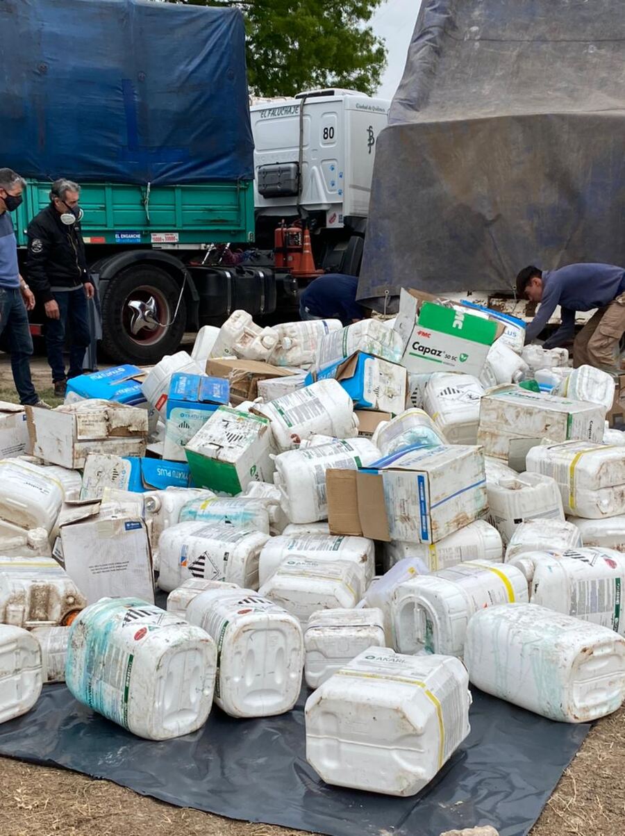 Chascomús: Se recolectaron cerca de 9 mil envases de agroquímicos 