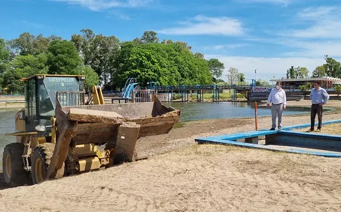 Azul: Acondicionan el balneario municipal