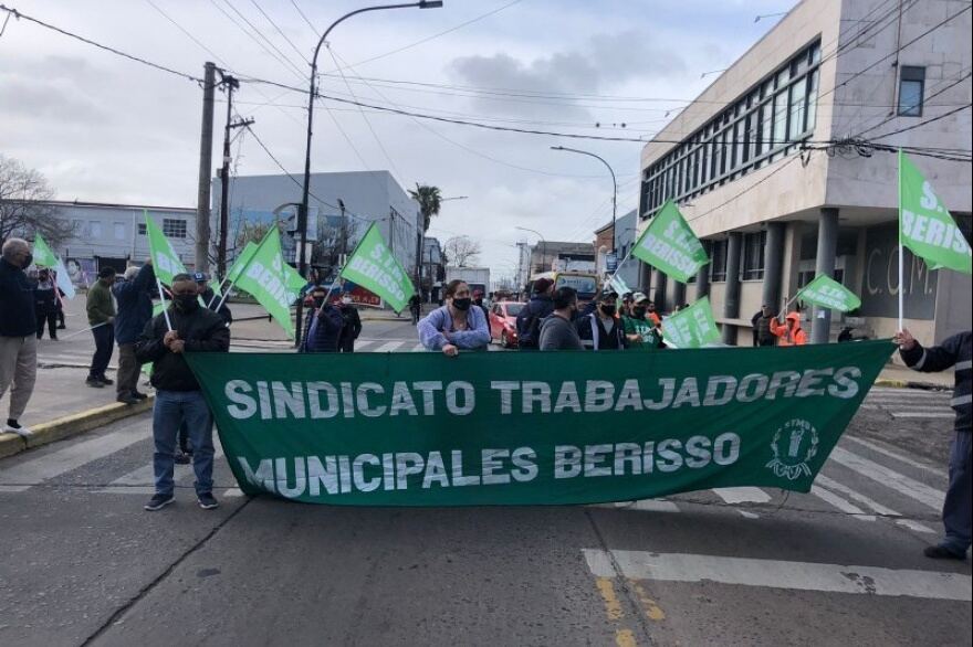 Desde el Sindicato de Trabajadores Municipales presentan un reclamo al intendente de Berisso 