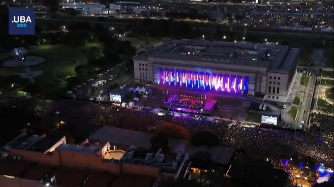 UBA 200: Con shows de 30 artistas y asistencia de 140.000 personas