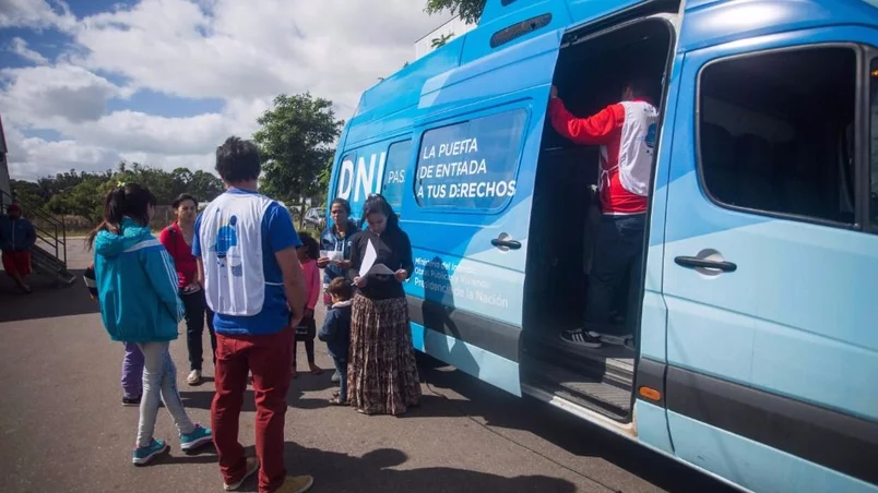 Miramar: El Renaper estableció puestos móviles para tramitar el DNI y el pasaporte