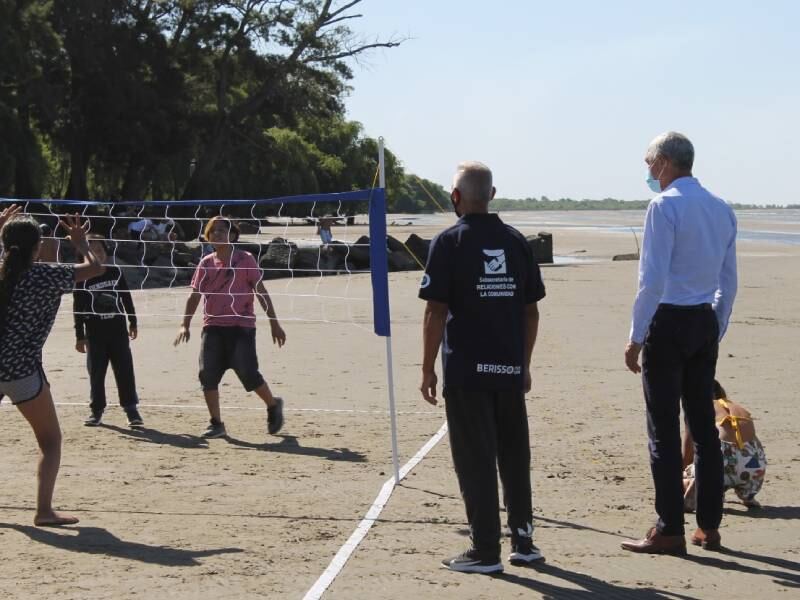 Ya funcionan los paradores deportivos en Berisso