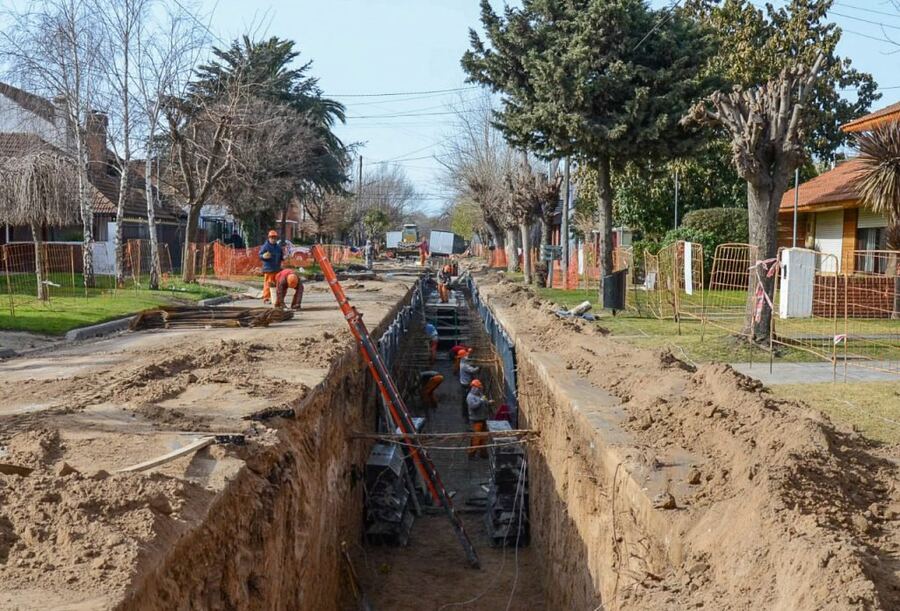 Mar del Plata: En febrero inicia el tramo final de los Desagües Pluviales Colector Marcos Sastre