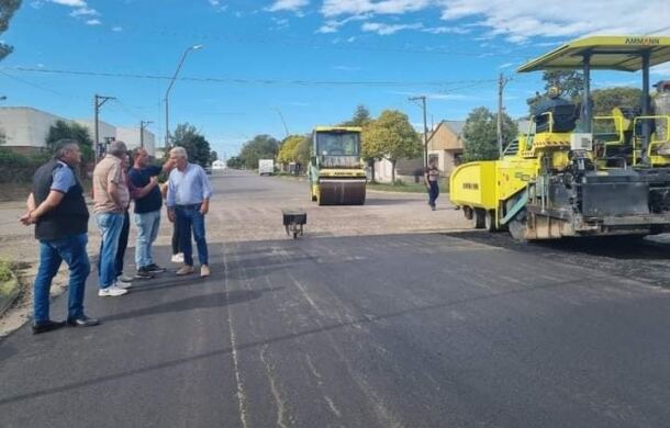 Patagones: Supervisan el avance de las obras en  Stroeder