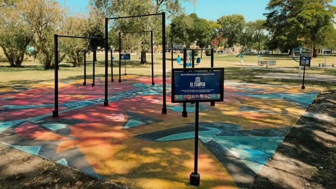 Mar del Plata: Instalan estructuras para practicar calistenia en el Parque Primavesi