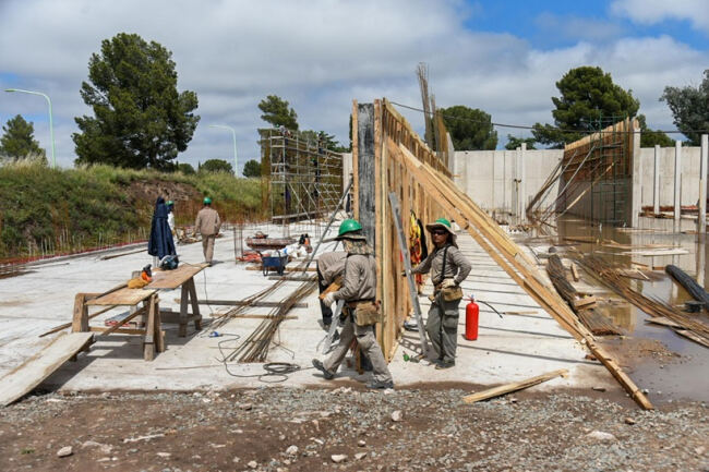 Bahía Blanca: Avanzan las obras del Plan Hídrico Integral