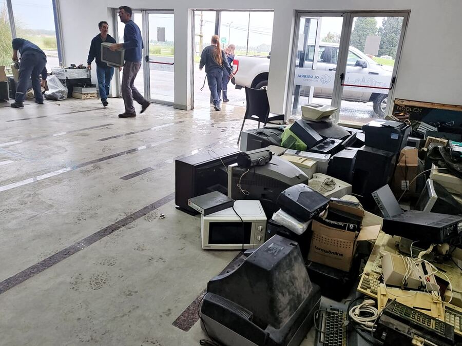 Olavarría: Reúnen 2.700 kilos de residuos electrónicos
