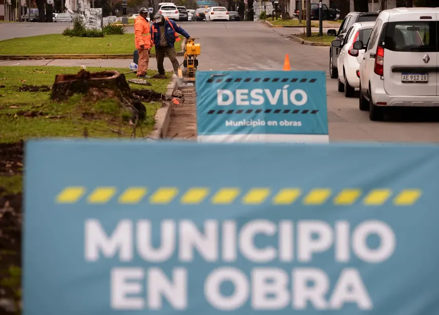 La Plata: Desvíos en la circulación por obras en el paso a nivel de 1 y 38