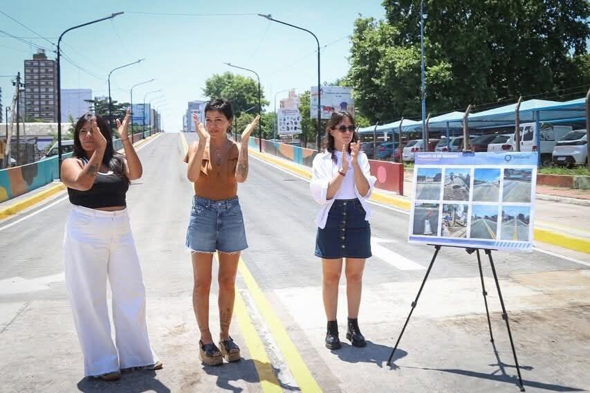 Quilmes: Se puso en funcionamiento el Puente 14 de Agosto