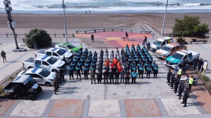 Monte Hermoso: El distrito sumó más efectivos, móviles y equipamiento para seguridad y prevención