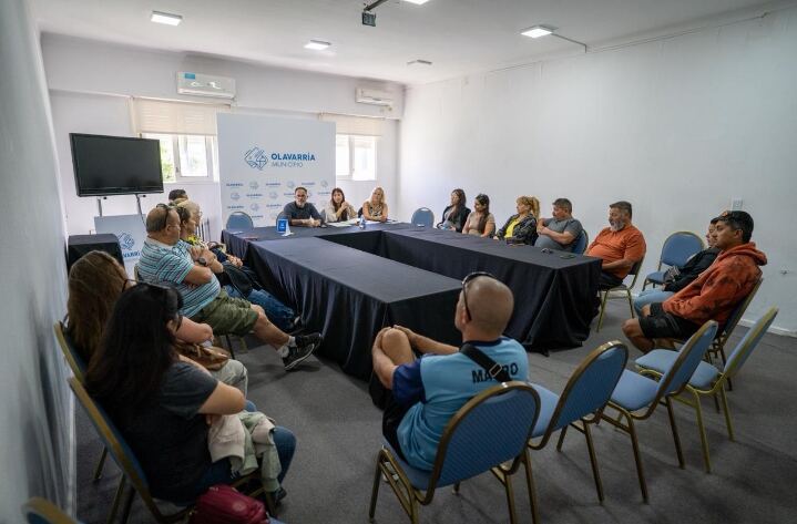 Olavarría: El Municipio se reunió con propietarios de Food Trucks