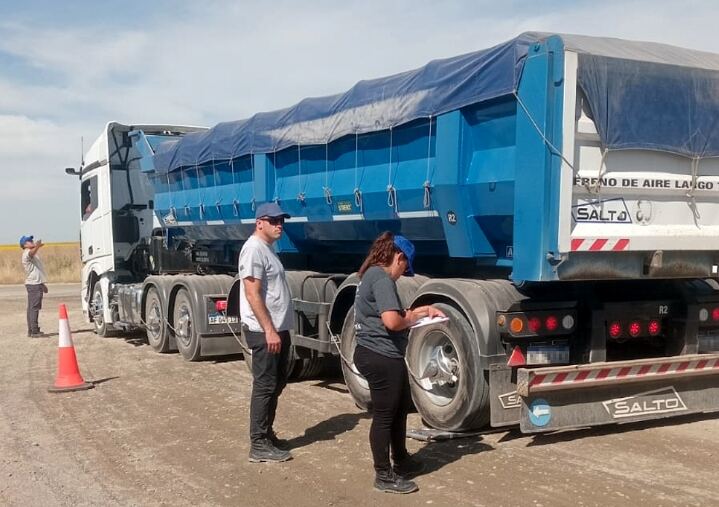 Olavarría: Se realizaron nuevos Operativos de Control de Cargas
