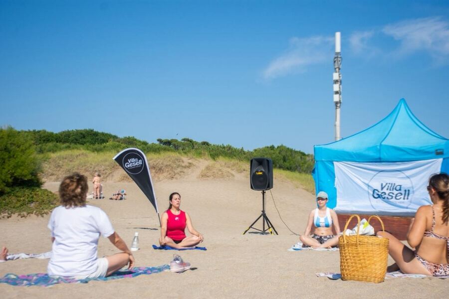 Villa Gesell: Continúa la iniciativa "Playas Saludables"