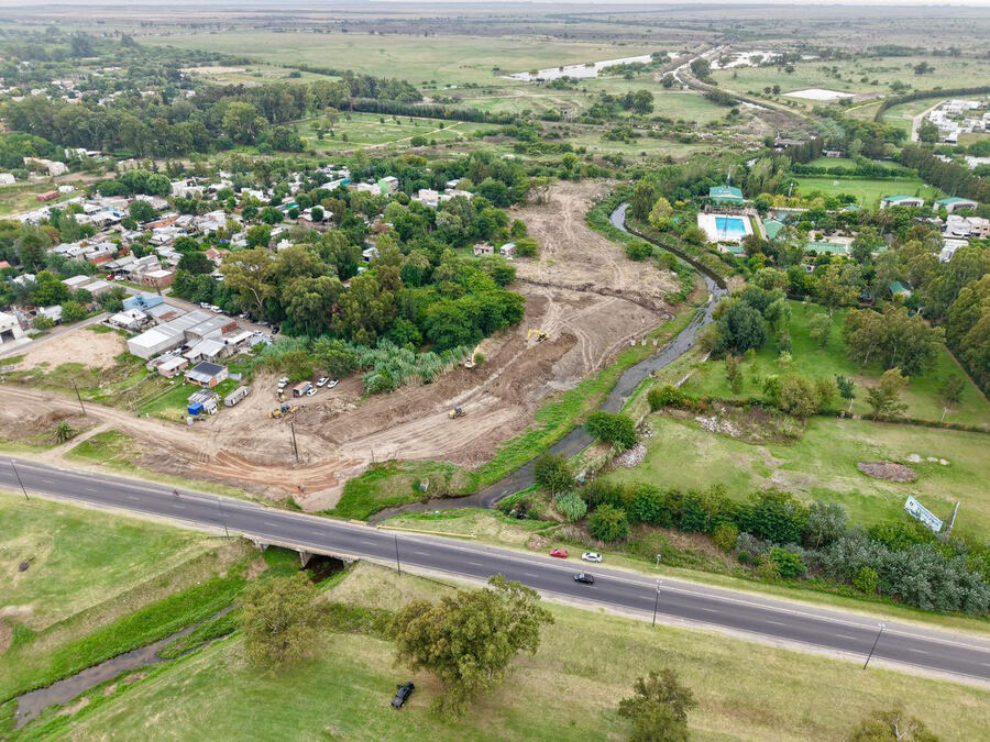 La Plata: Comenzó la obra del nuevo distribuidor de tránsito en City Bell