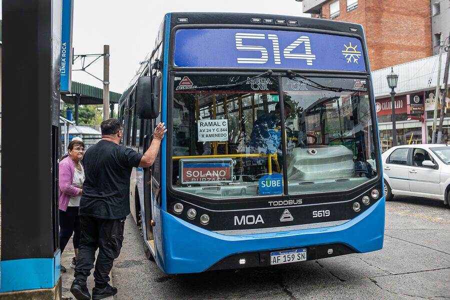 Almirante Brown: Se puso en funcionamiento un nuevo ramal de la Línea 514