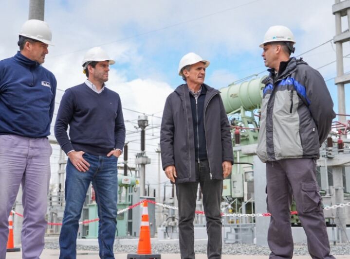 Ayacucho: Katopodis recorrió obras de energía en el ditrito