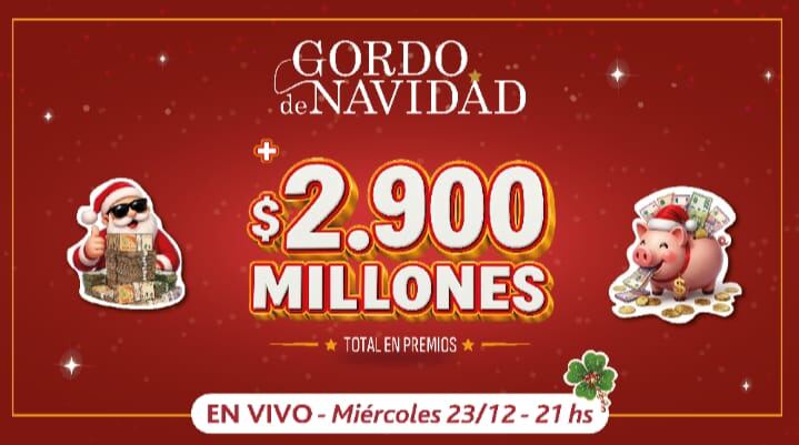 Ya está a la venta el Gordo de Navidad: hay más de $2.900 millones de pesos en premios 