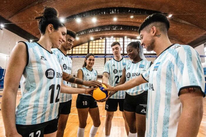 Con la mira en París 2024, se puso en marcha la ilusión del vóley argentino
