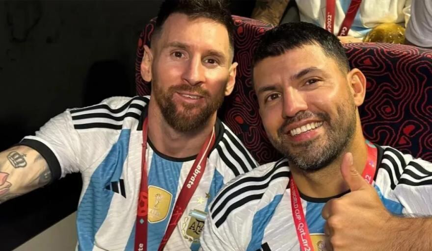 El Kun Agüero habló sobre la llegada de Lionel Messi al Inter de Miami: "Hizo bien en buscar la felicidad"