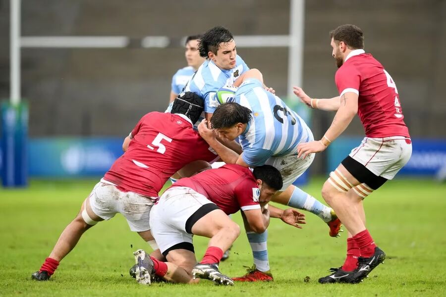 Mundial M20: los Pumitas cayeron ante Georgia y definirán ante Sudáfrica la clasificación a semifinales