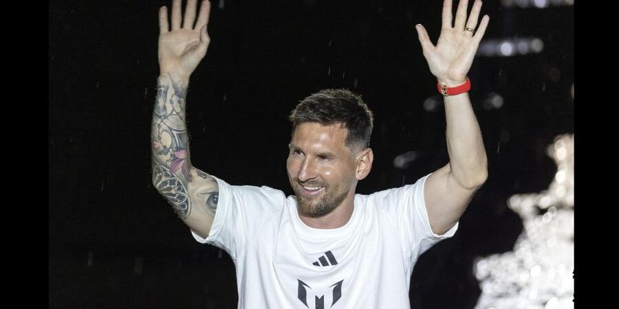 El caño que Thiago le metió a Leo Messi en la presentación en Inter Miami