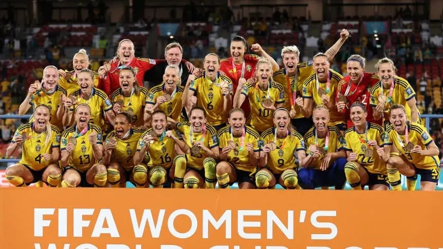 Suecia le ganó a Australia y quedó tercera en el Mundial Femenino