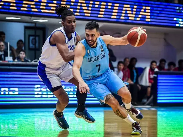 Argentina derrotó a Cuba en el Preolímpico de básquet
