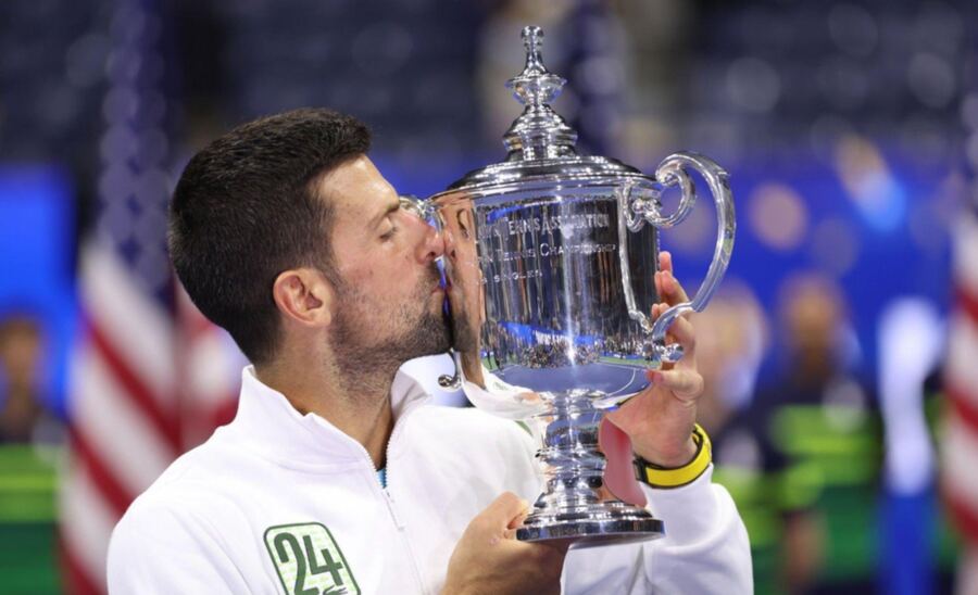 US Open: Djokovic venció a Medvedev y consiguió su 24° Grand Slam