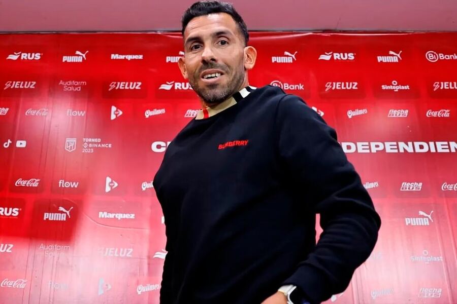 Carlos Tevez: "Me quiero quedar en Independiente"