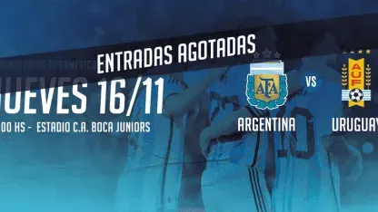 Eliminatorias: en menos de una hora, se agotaron las entradas para el partido de la Selección Argentina y Uruguay
