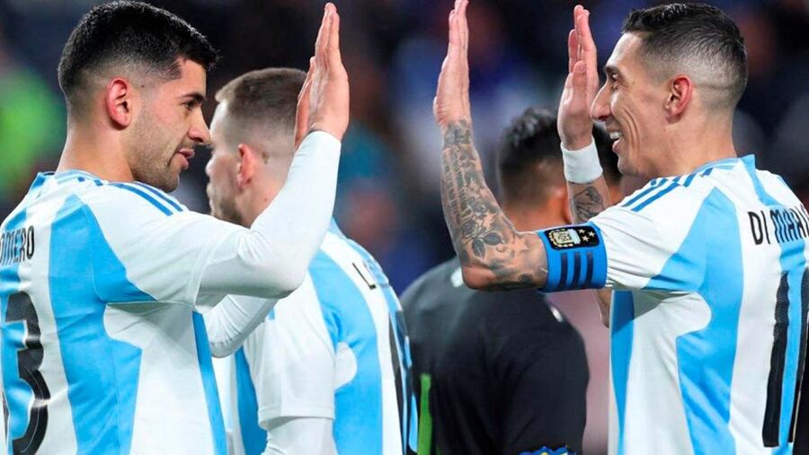 Imparable: Di María superó a Maradona como segundo asistidor de la historia de la Selección